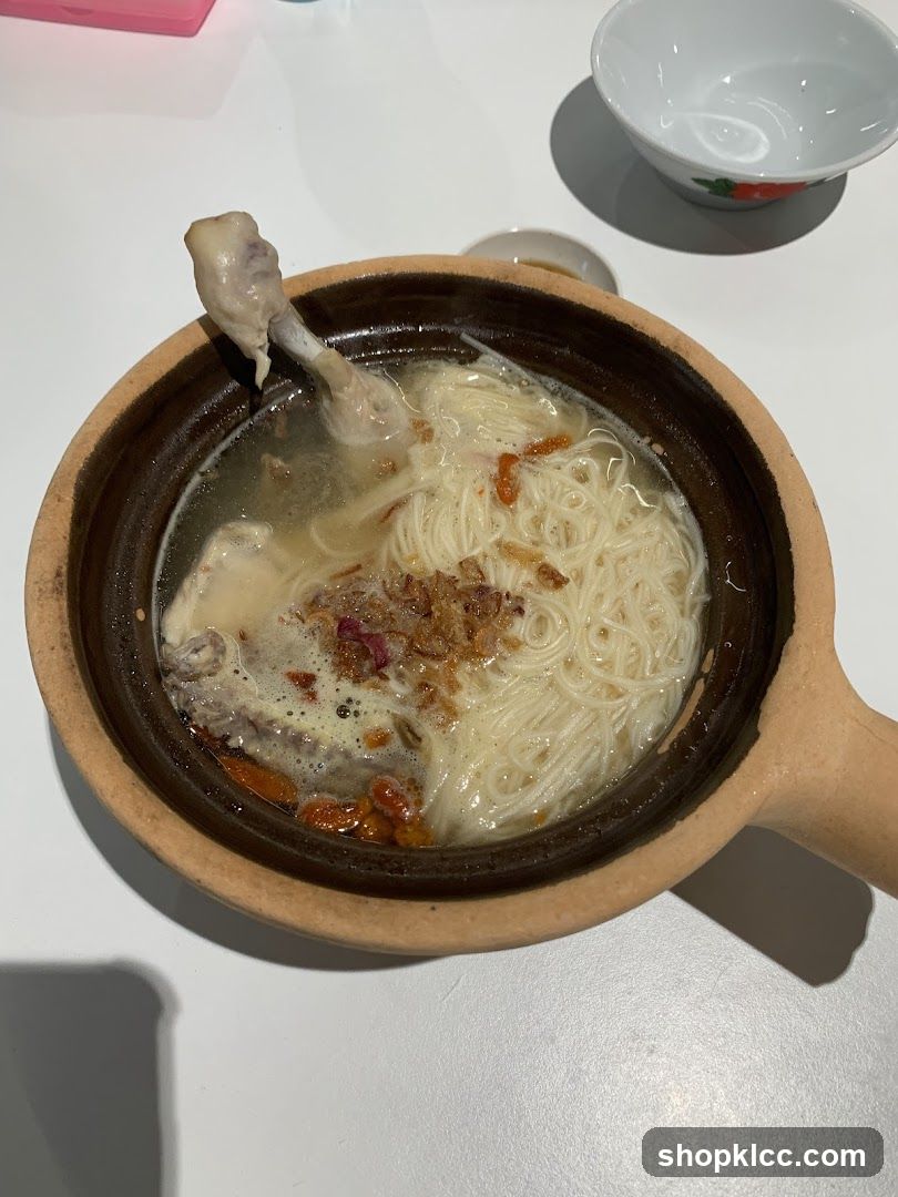 Clay Pot Noodle Dish