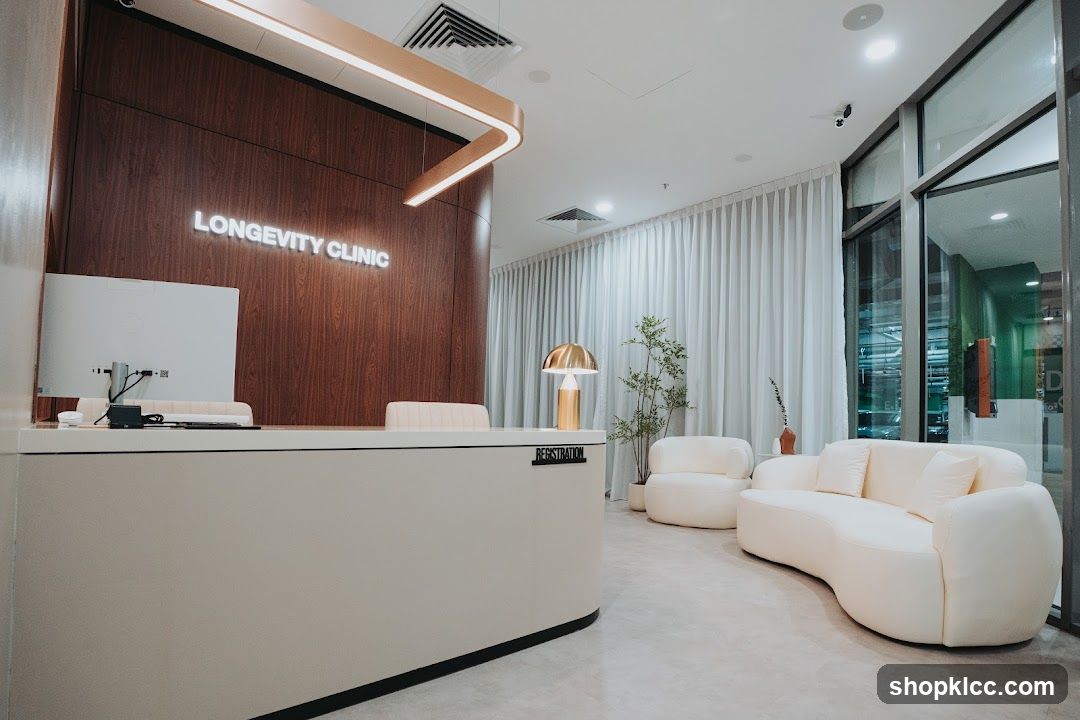 Longevity Clinic Reception Area