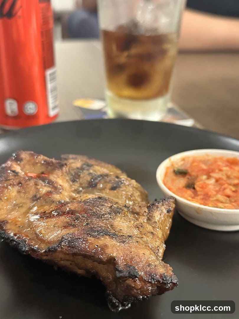 Grilled Steak with Side Dish