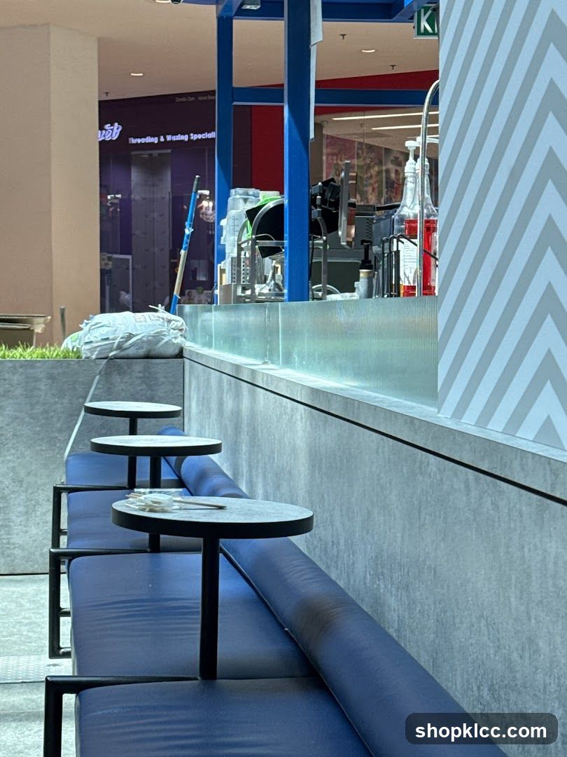 Blue Cafe Interior