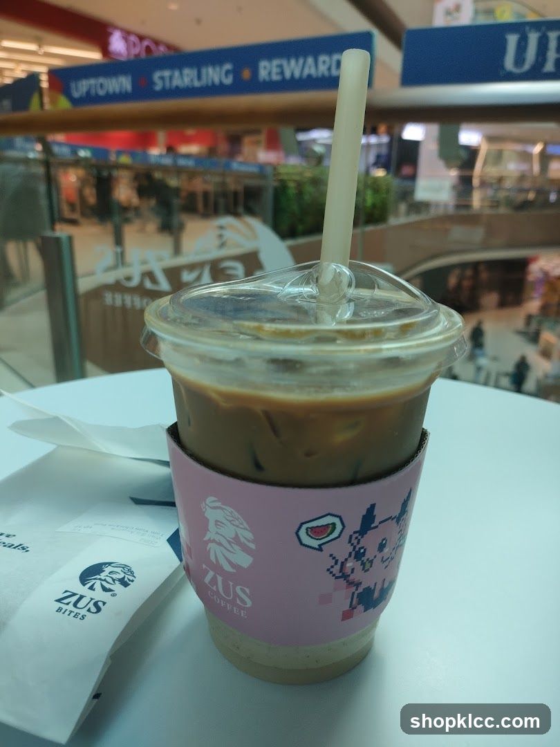 Iced Coffee at ZUS Coffee