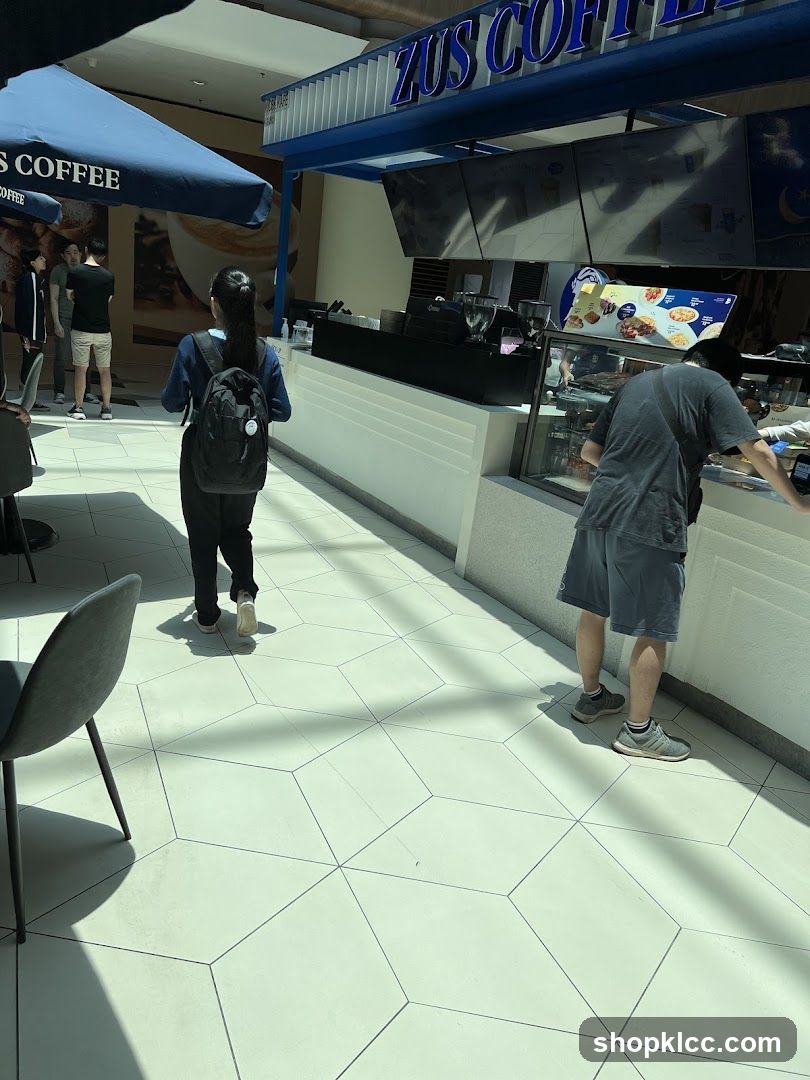 Zus Coffee Shop Interior View