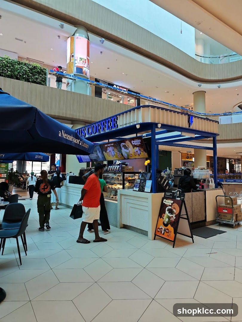 Coffee Shop Interior Scene