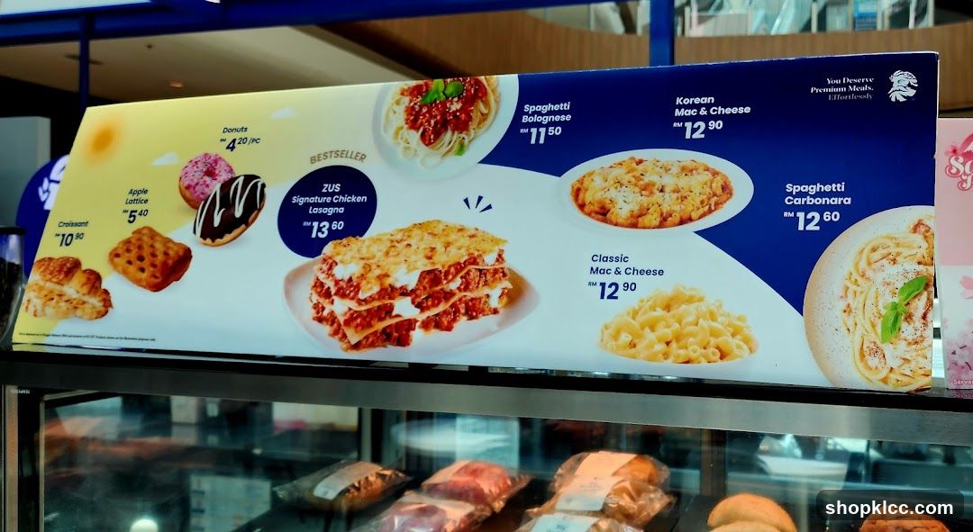 Food Menu Board Display