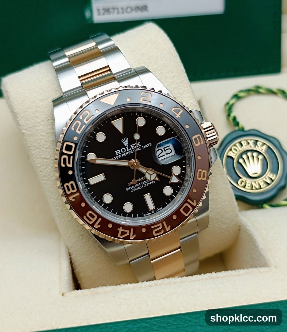 Rolex GMT-Master II Watch Display