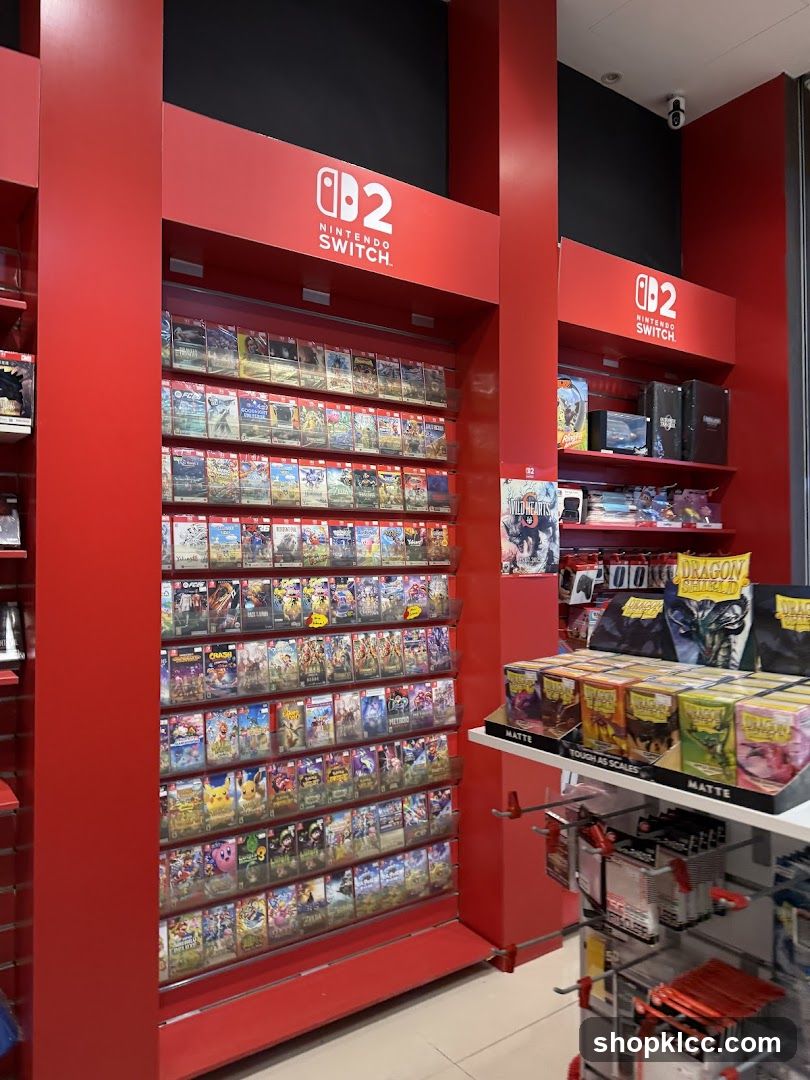 Nintendo Switch Store Interior