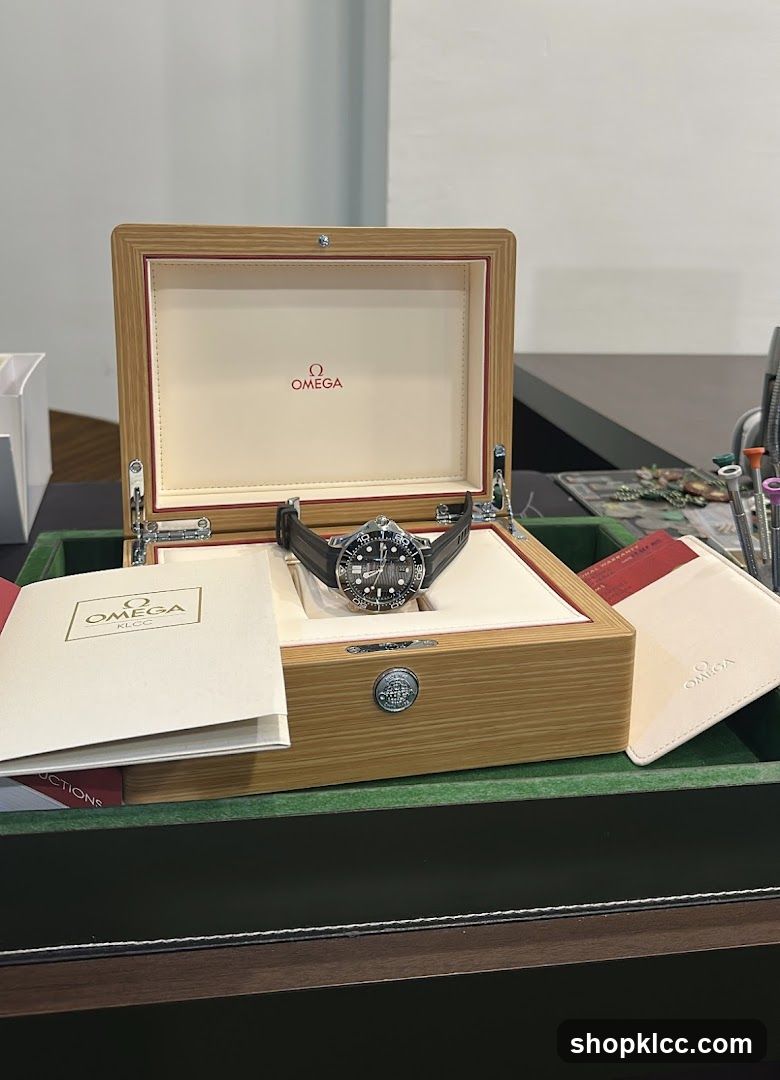 Omega Watch Display