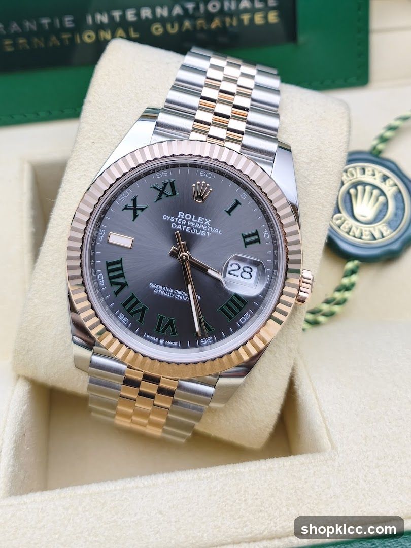 Rolex Datejust Watch Display