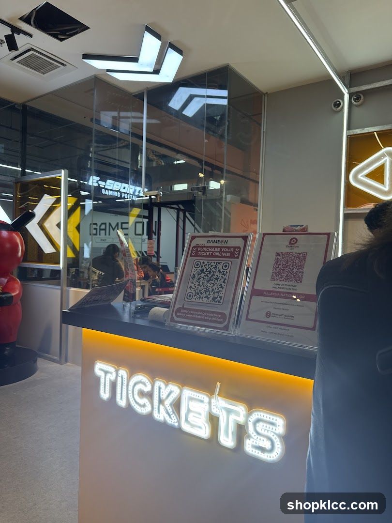 Ticket Counter at E-Sports Event