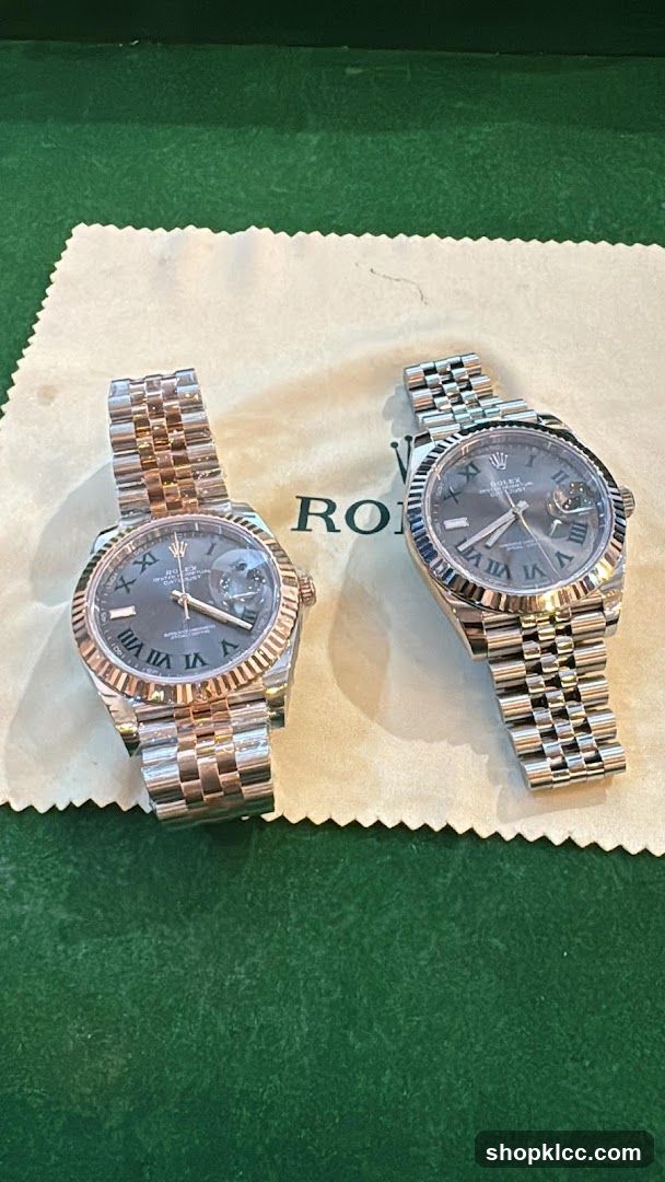 Rolex Watches Display
