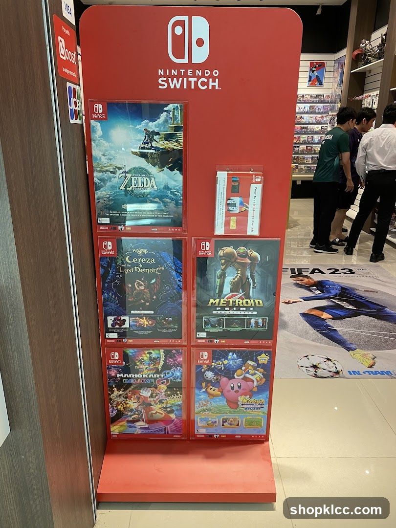 Nintendo Switch Game Display Stand
