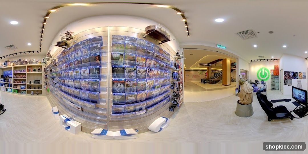 Video Game Store Interior