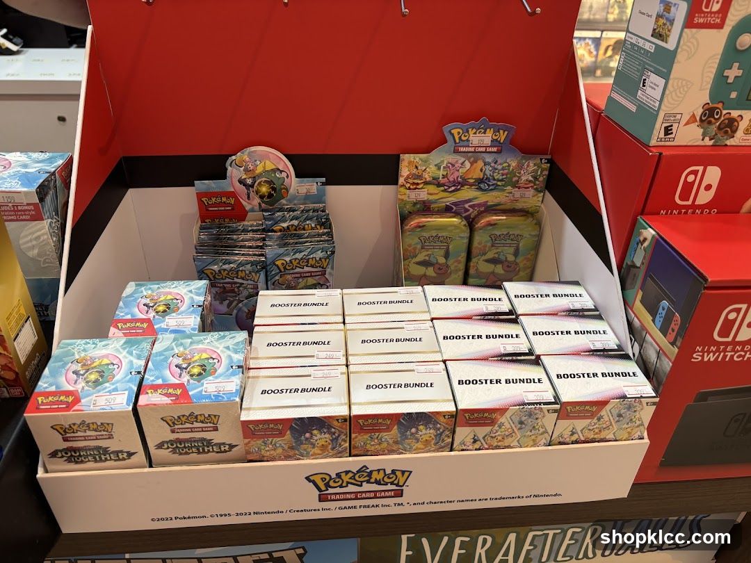 Pokemon Trading Card Game Display