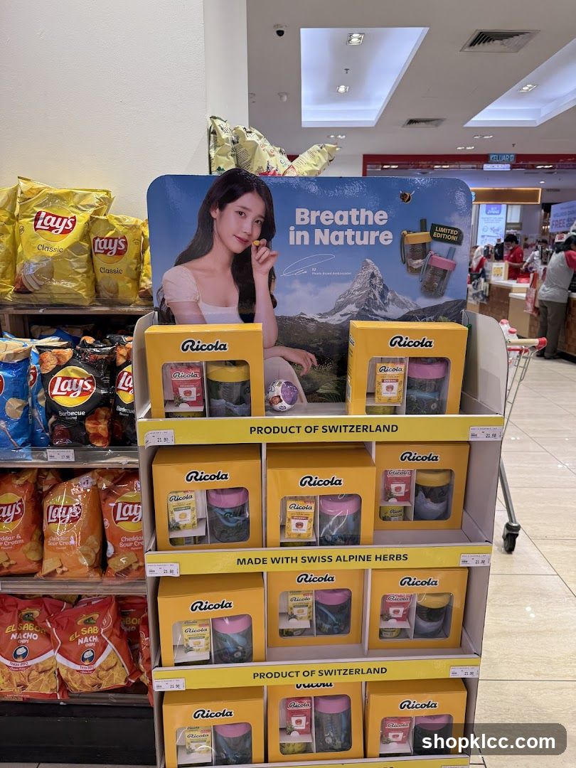 Nicola Product Display in Store
