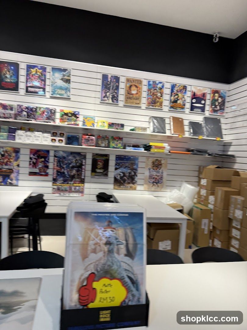 Anime Store Interior