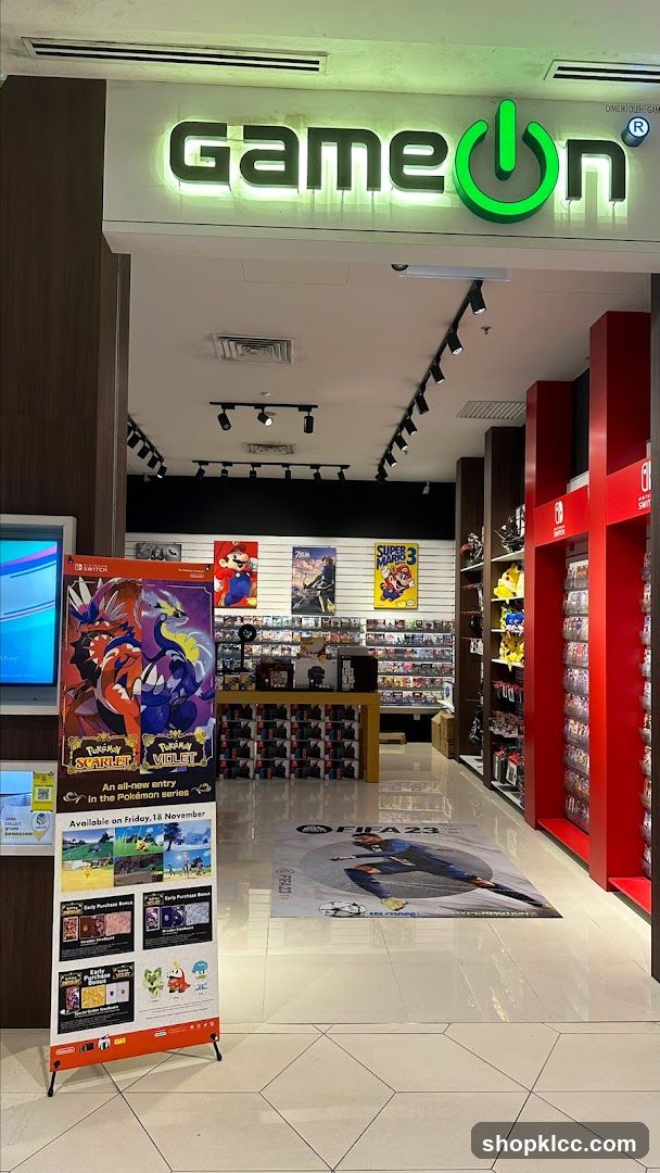 GameOn Store Interior
