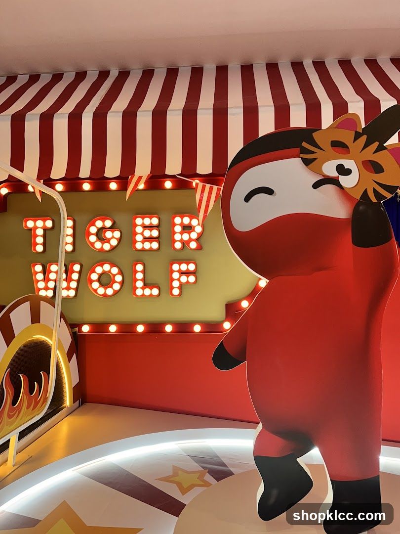 Tiger Wolf Character Display