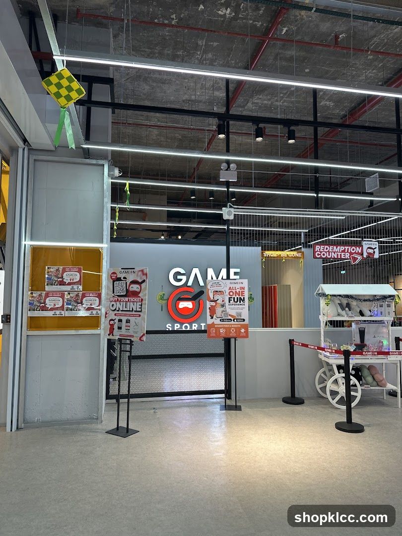 Game Sport Store Entrance