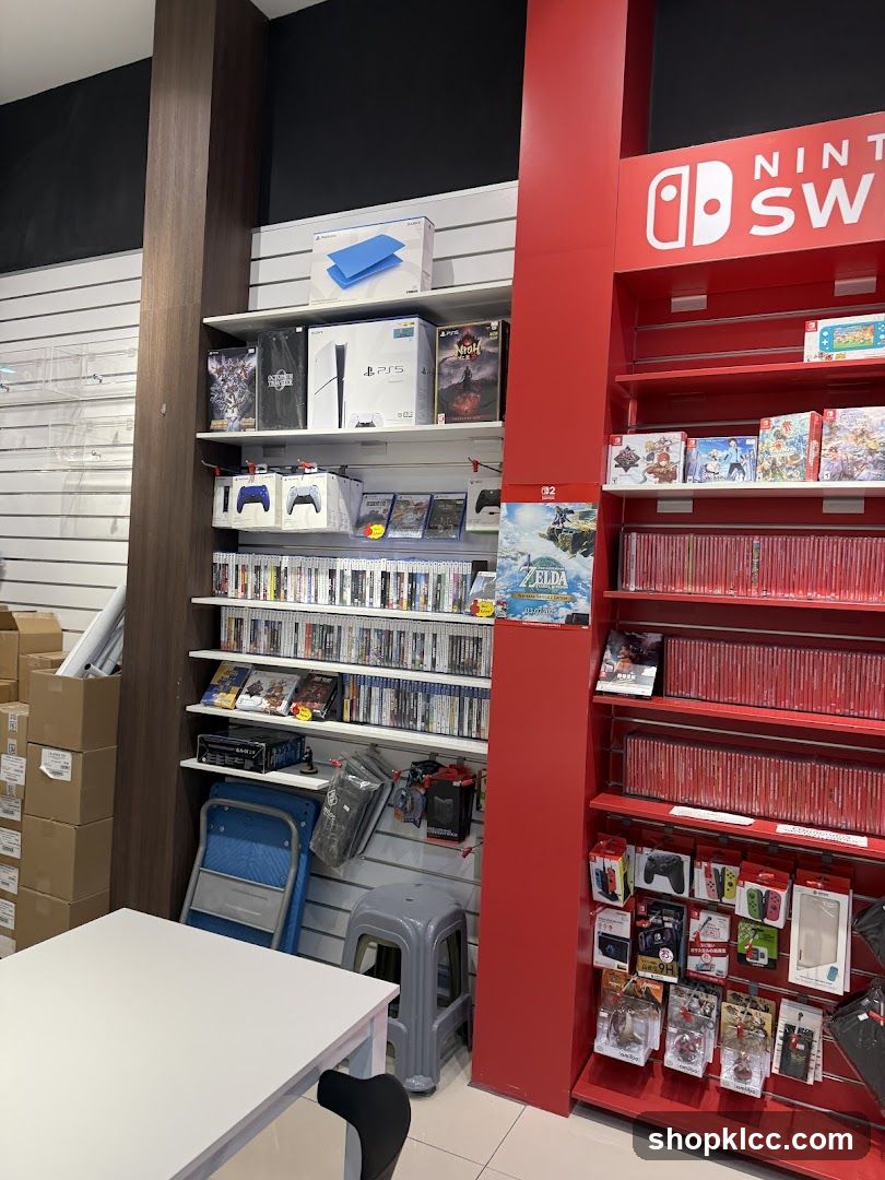 Video Game Store Interior