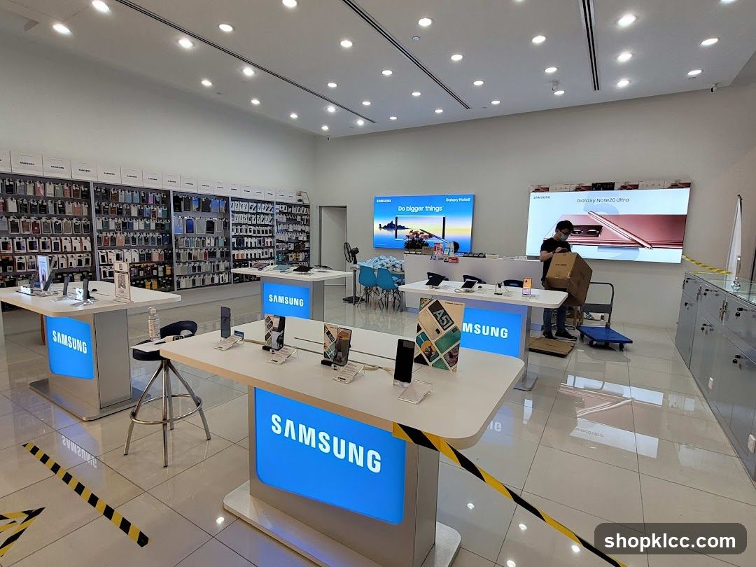 Samsung Store Interior