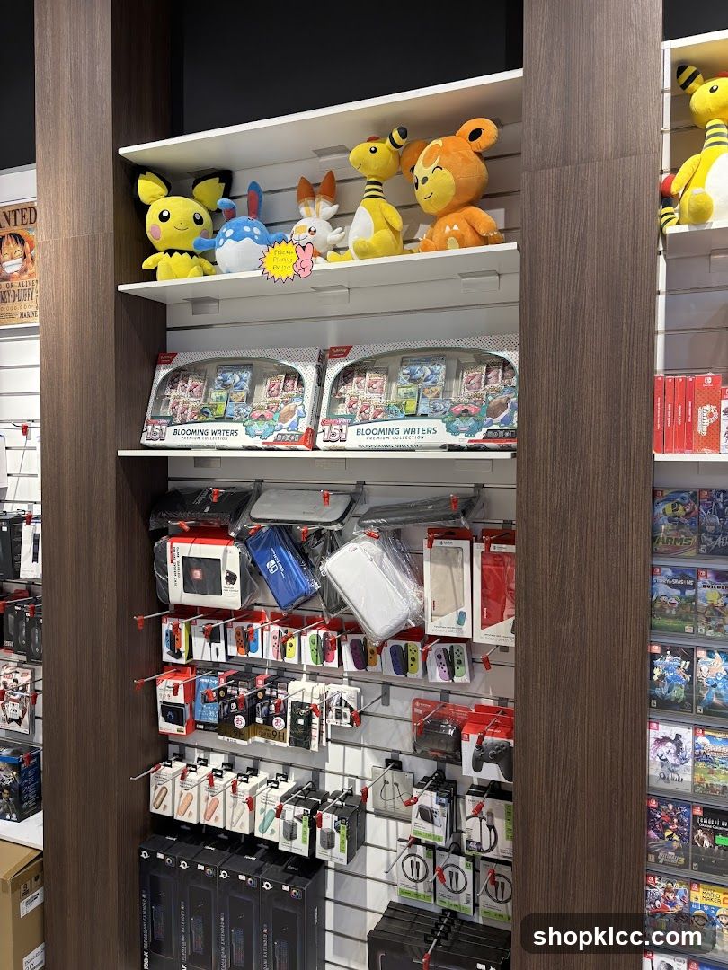 Toy and Game Store Interior