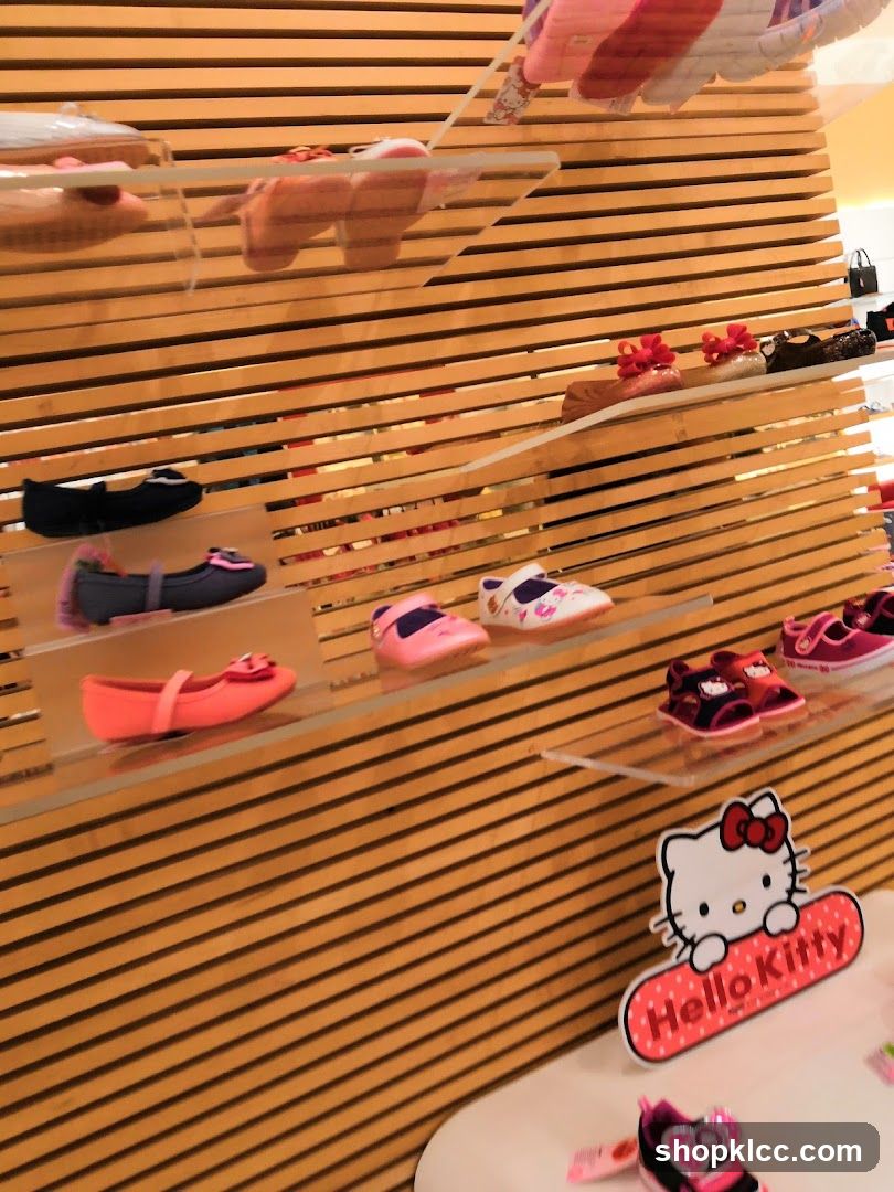 Hello Kitty Shoe Display