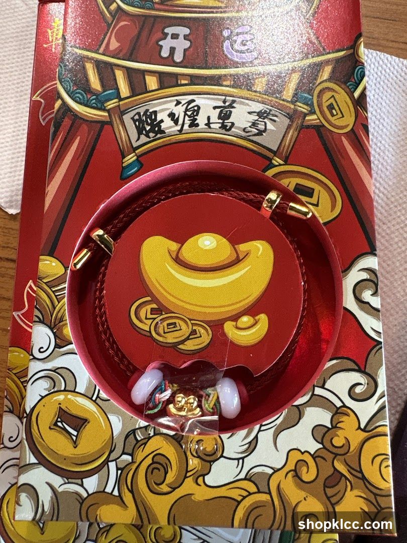 Chinese New Year Bracelet Packaging