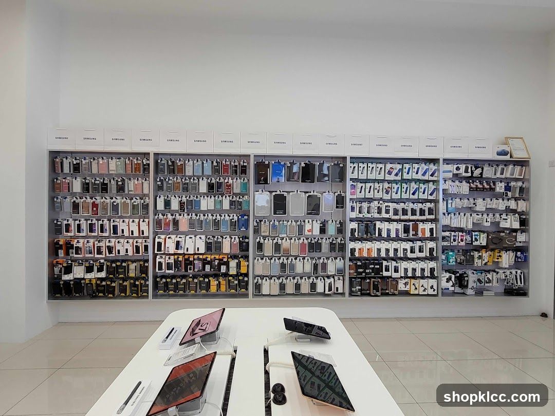 Samsung Accessories Display