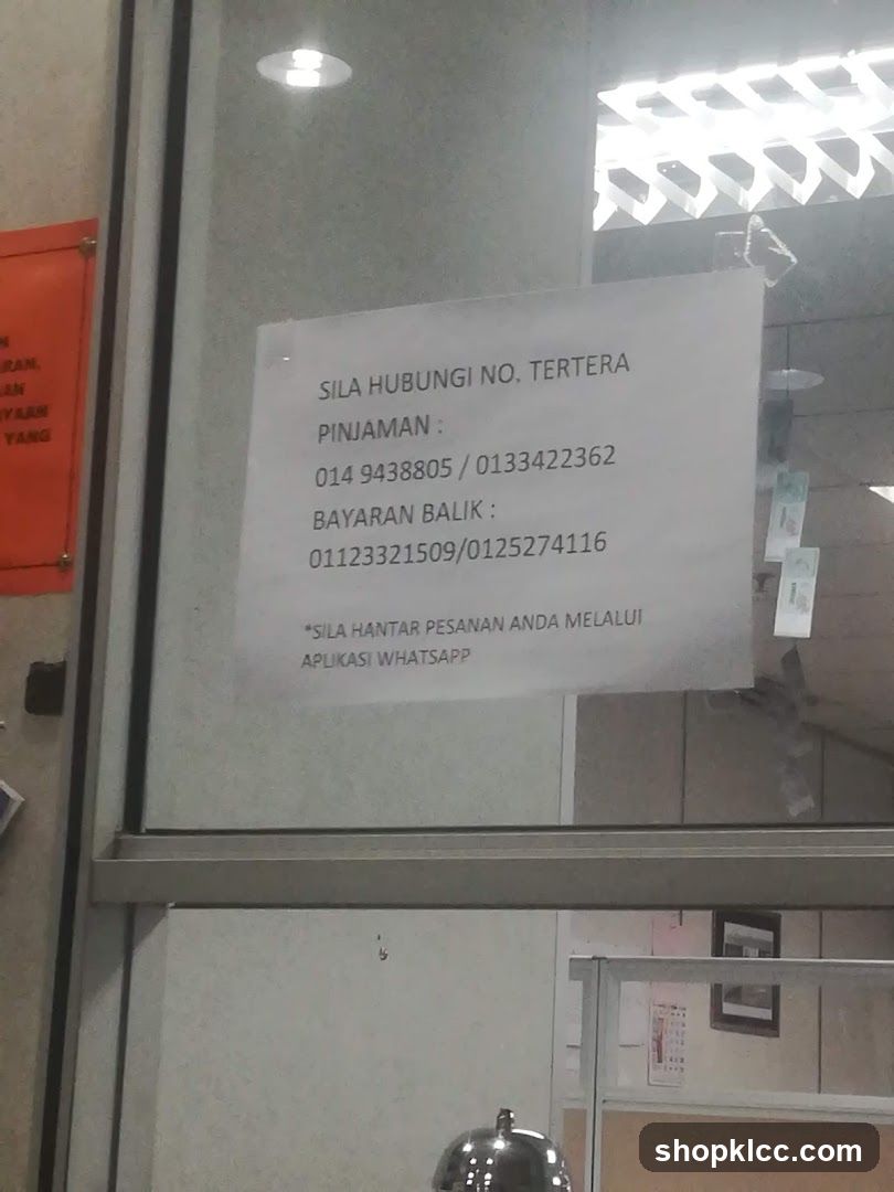 Contact Information Notice