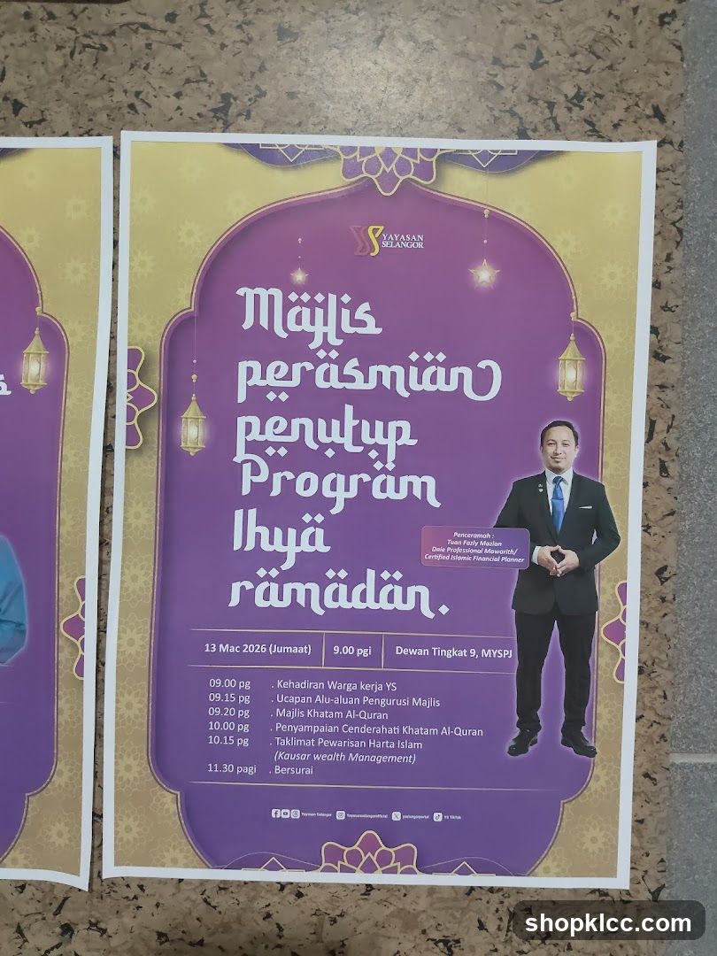 Majlis Perasmian Penutup Program Ihya Ramadan