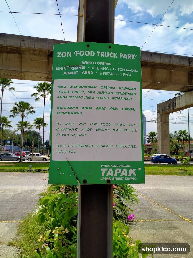 Food Truck Park Sign
