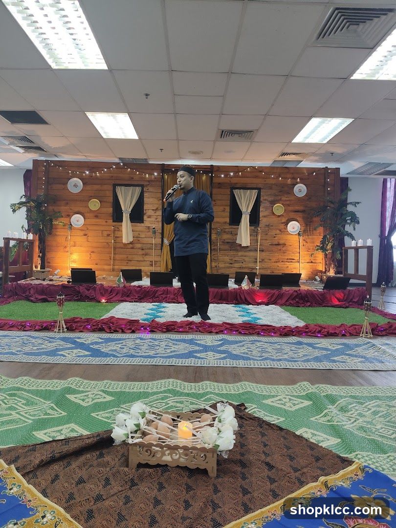 Man speaking at an event