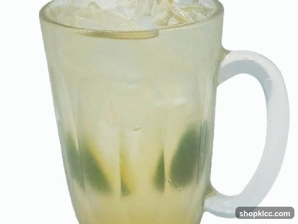 Iced Drink in a Mug