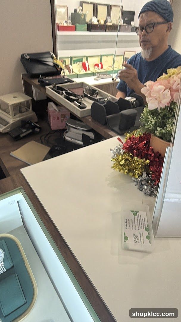 Watch Shop Counter