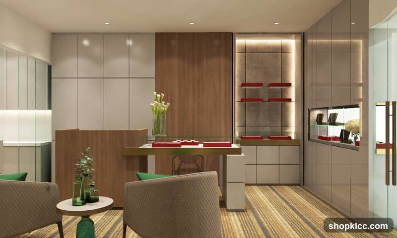 Modern Jewelry Store Interior