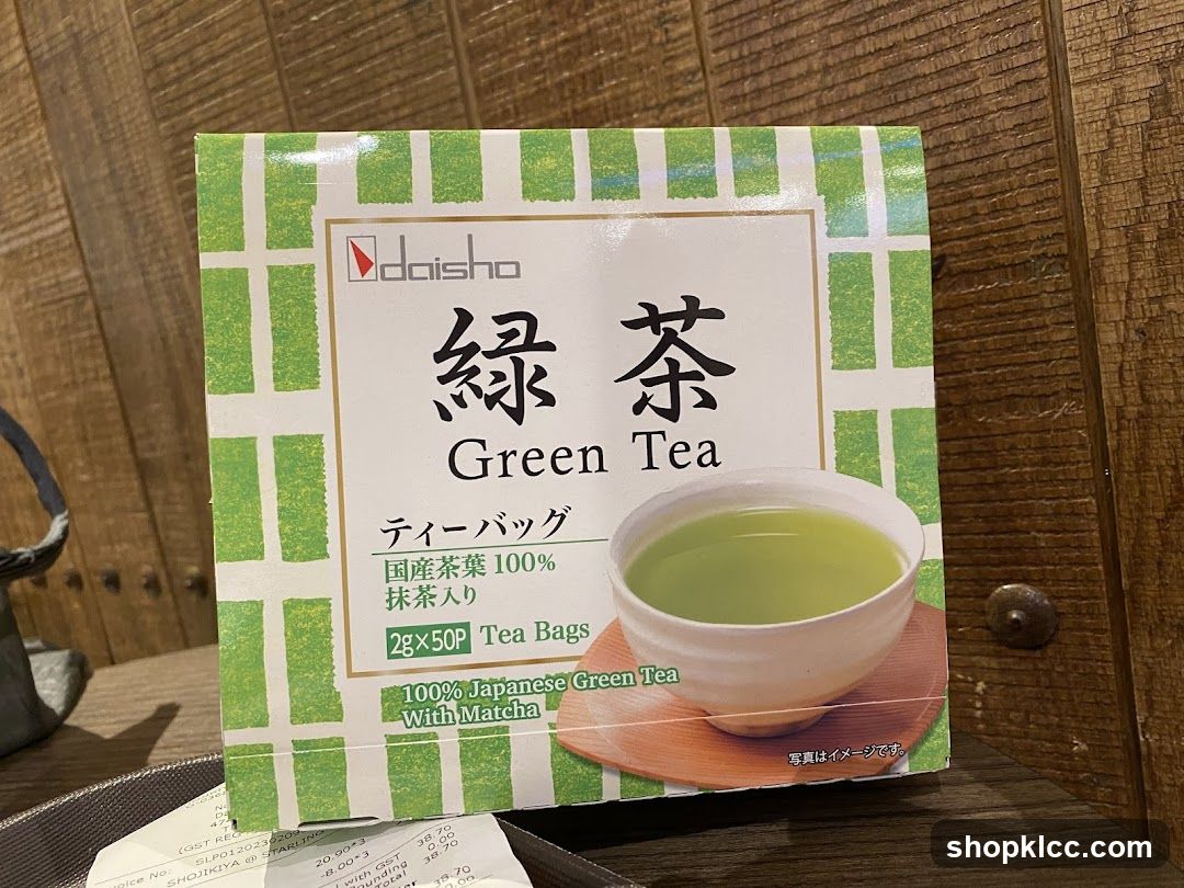 Daisho Green Tea Box
