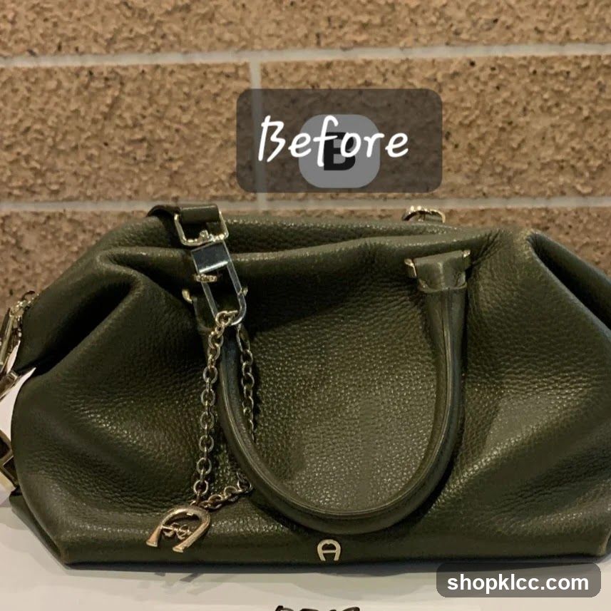 Green Leather Handbag
