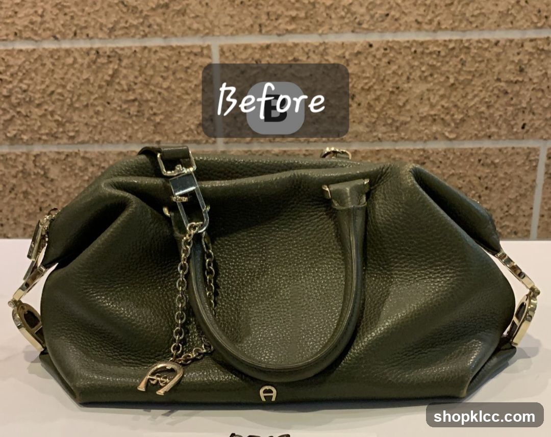 Green Leather Handbag