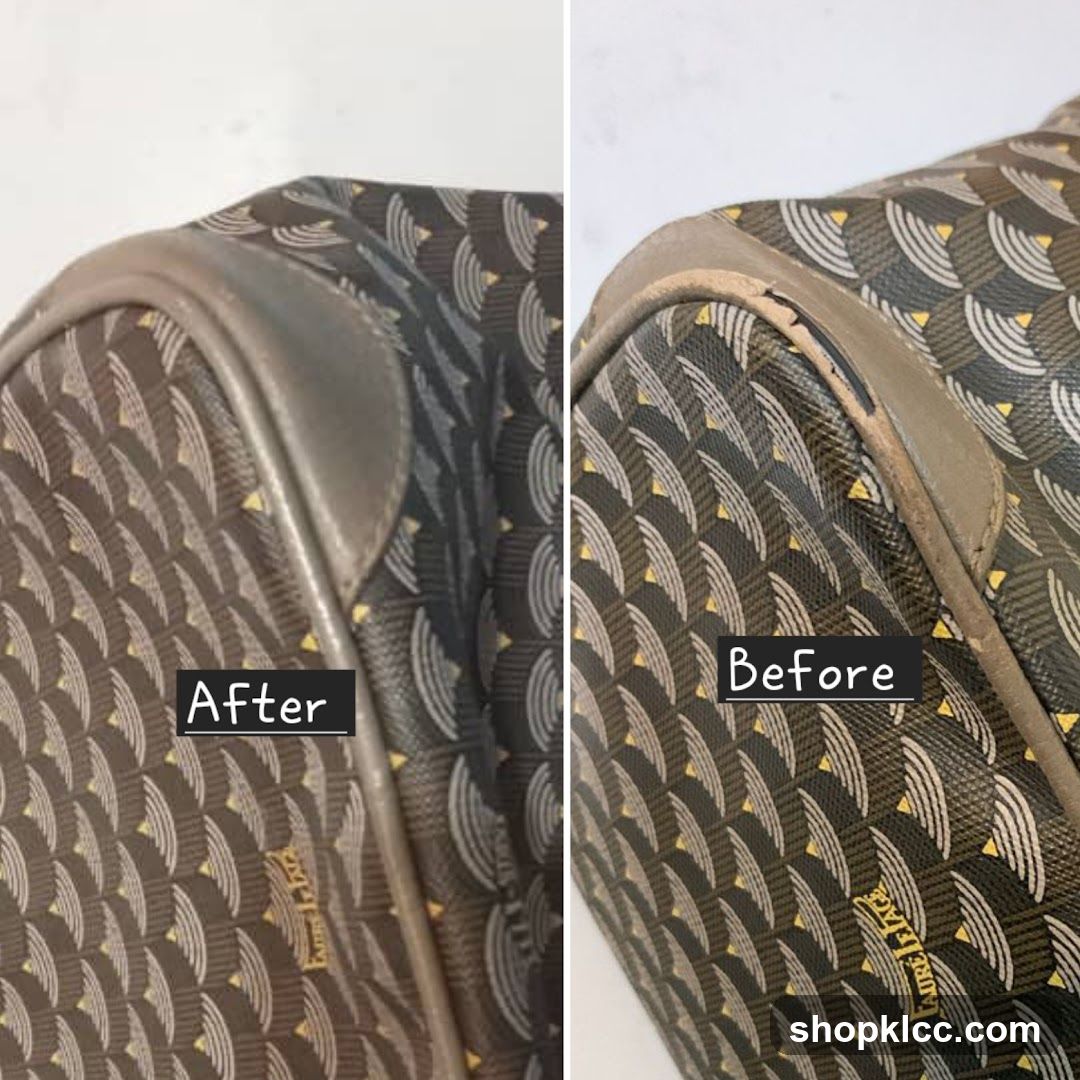 Bag Repair Before and After