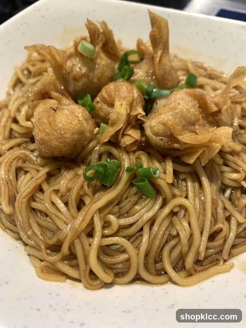 Noodles with Wontons