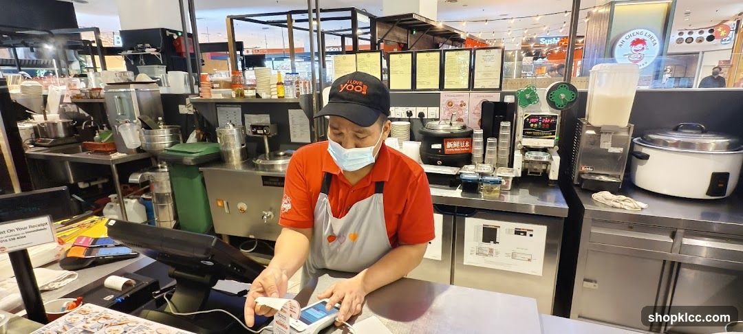 Cashier at a Food Stall