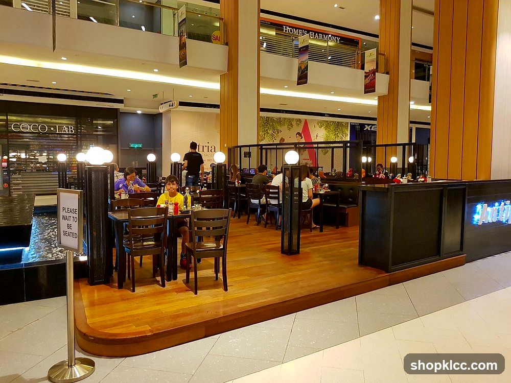 Restaurant Seating Area