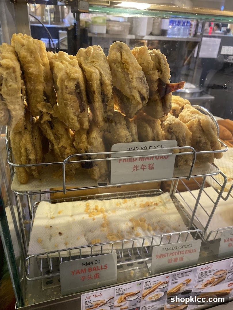 Fried Snacks Display