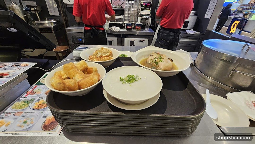 Congee and Fried Dough Sticks
