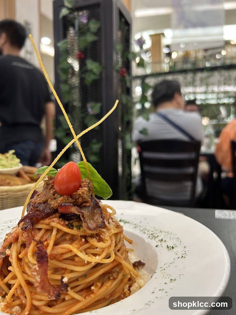 Spaghetti with Toppings