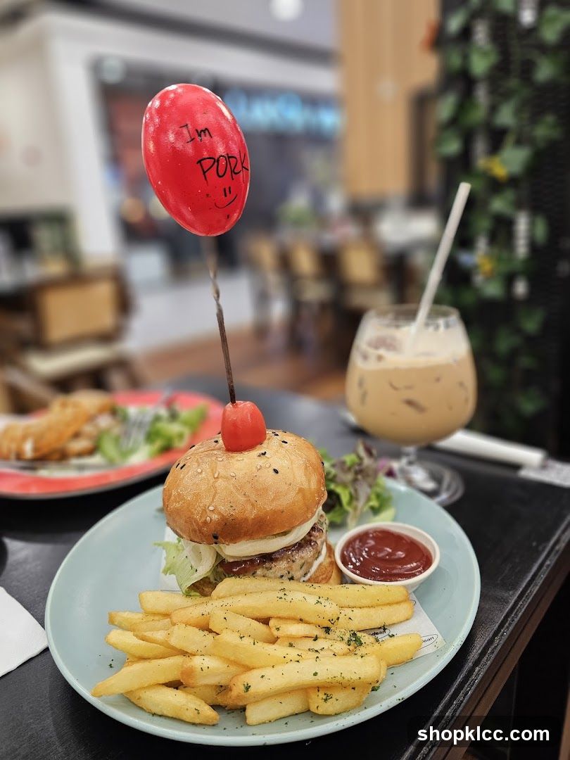 Burger and Fries