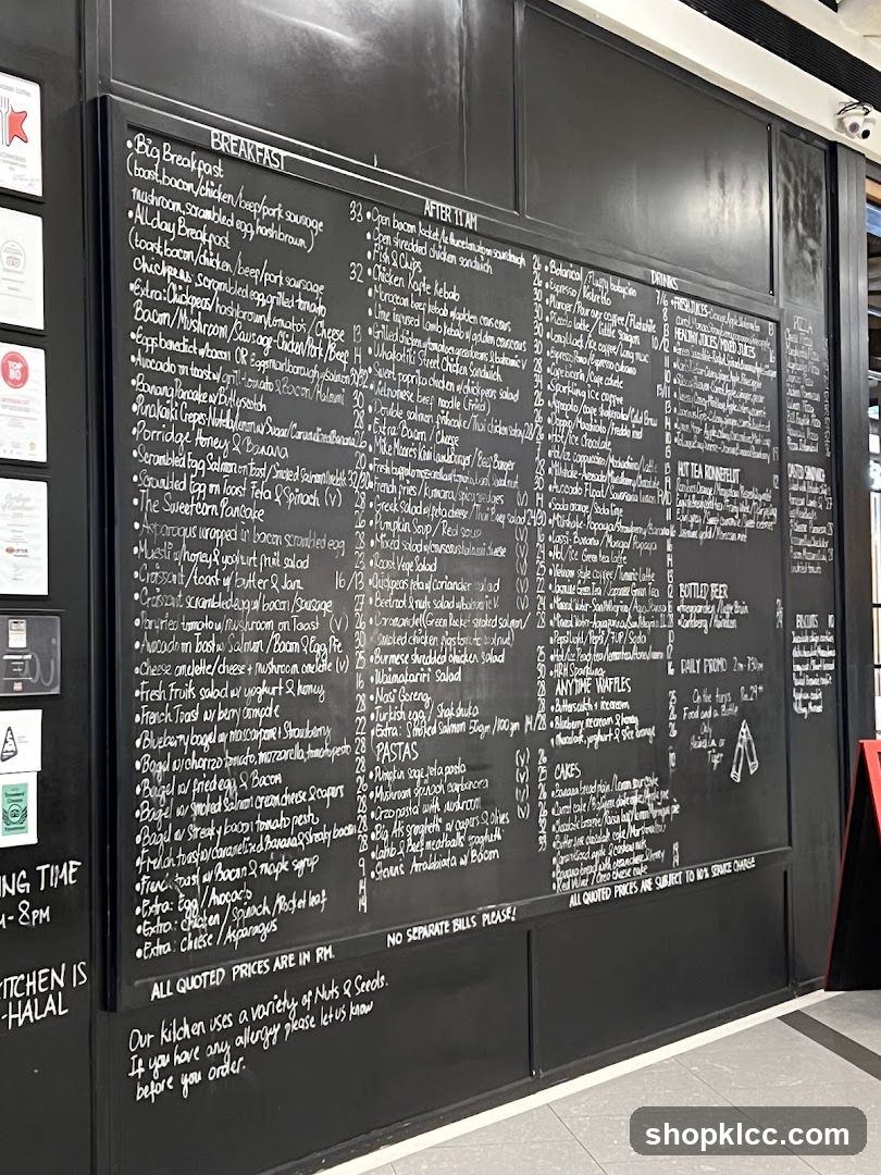 Menu Board