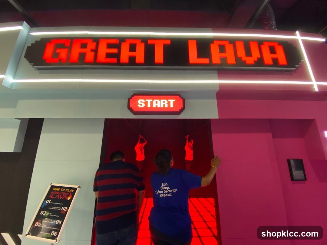 Great Lava Game Entrance