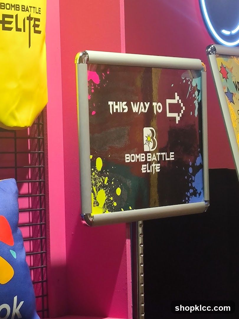 Bomb Battle Elite Sign