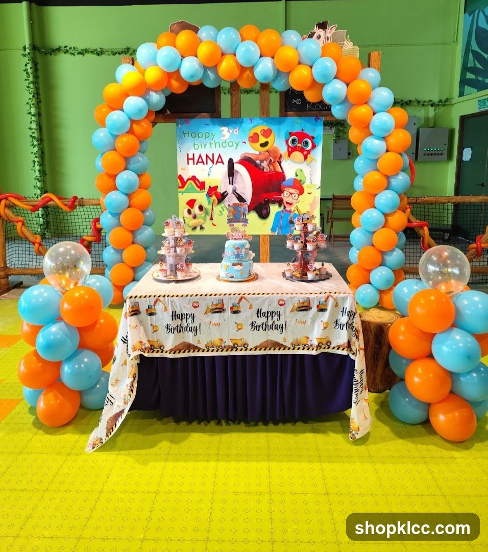 Birthday Party Setup